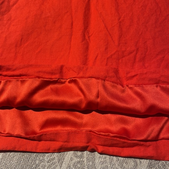 Emerson Fry Cut Out Mod Dress in Warm Red - Picture 16 of 16